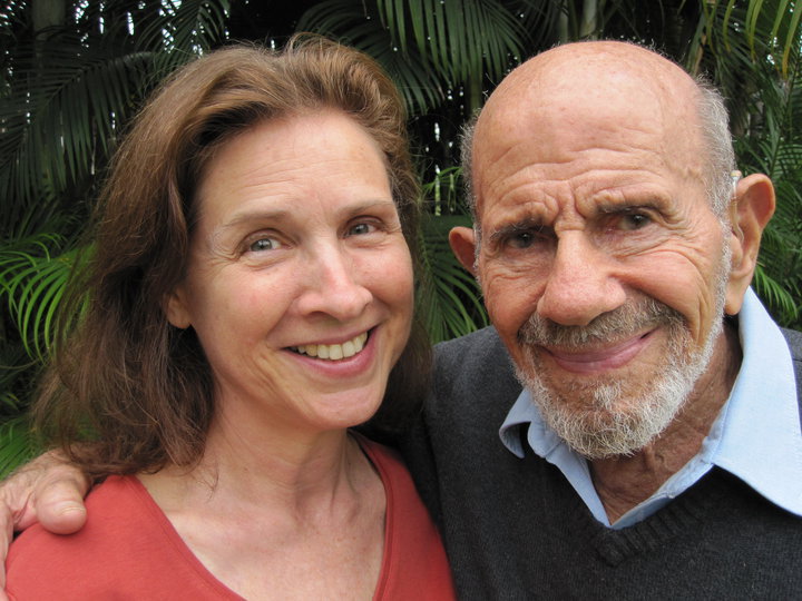 Jacque Fresco (right) with Roxanne Meadows